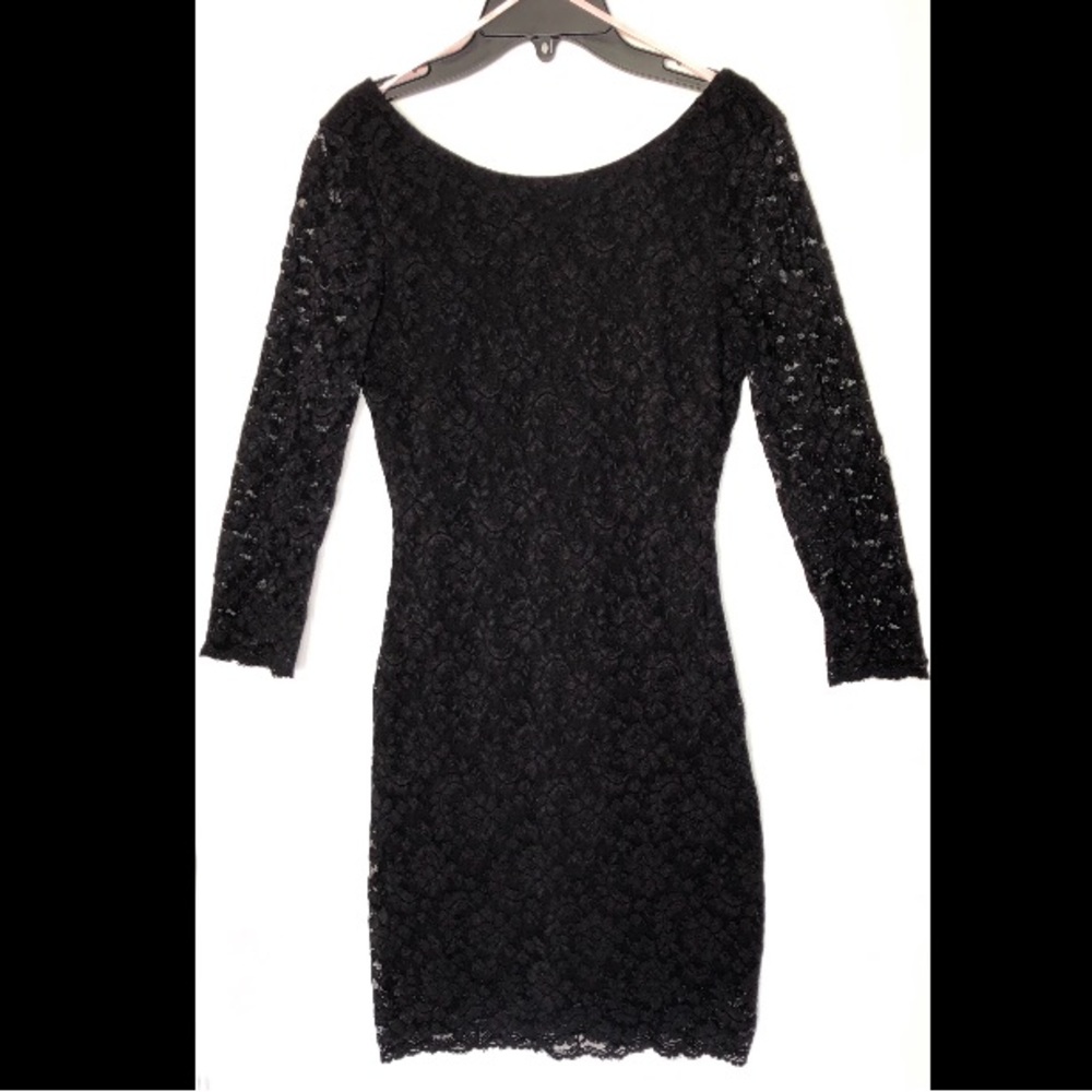 Black Lace Dress
